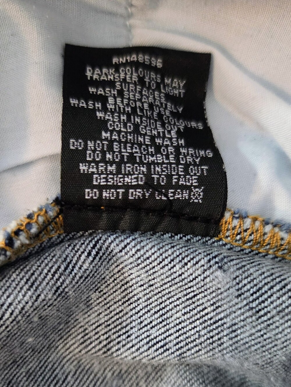 Universal Standard Dolly High-Rise Straight Leg Dark Indigo Dye Jeans - Size 8 - Picture 9 of 12